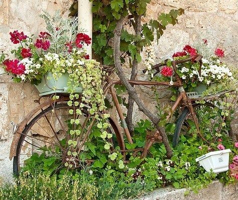 Bicycle Flower Pot